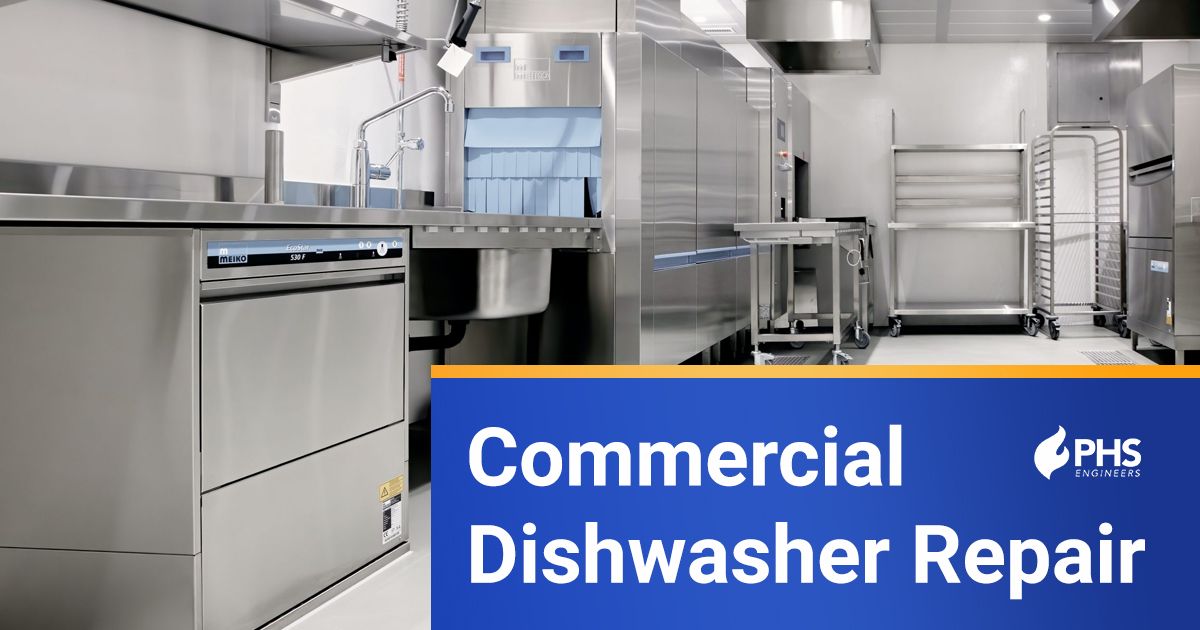 Commercial Dishwasher Repair Trades Team